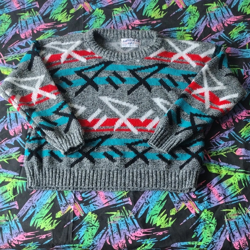VTG American Boy AOP Sweater